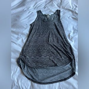 High low tank top